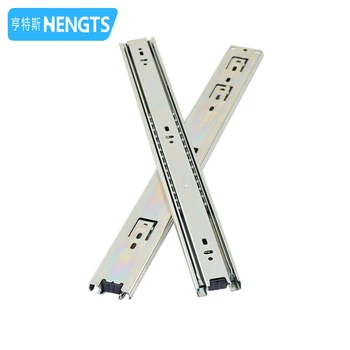 Full Extension Telescopic Drawer Rail Ball Bearing Metal Furniture Slide Kitchen Dining Outdoor Bedroom Bathroom Hotel-Modern