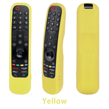 Colorful Silicone Case Protective Sheath Fit for LG AN-MR21 AN-MR21GC GA AN-MR22 AN-MR22GA Series TV Magic Remote Control Cover