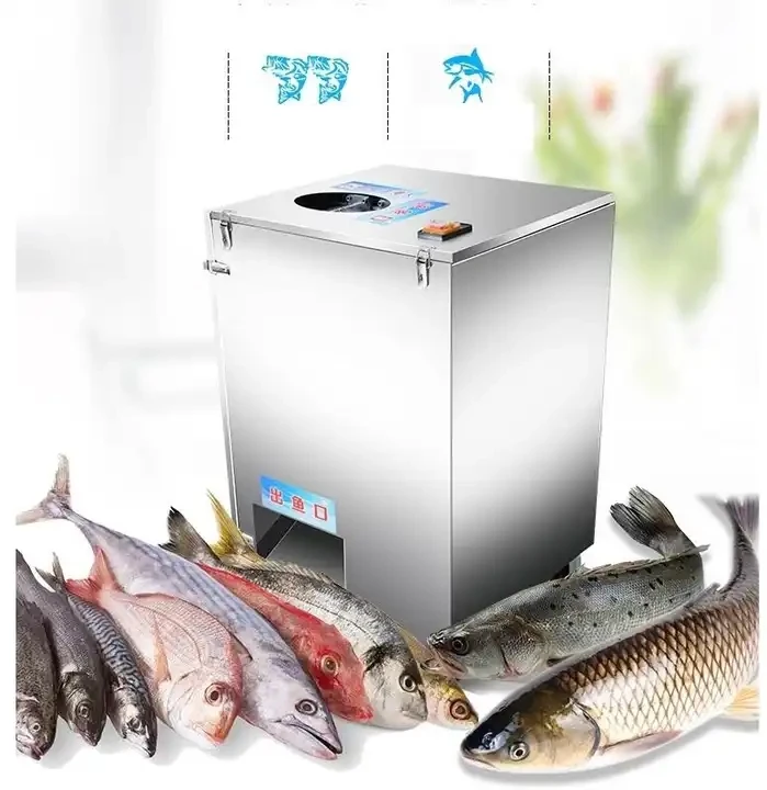 Automatic Tilapia Fish Crucian Carp Scaling Cleaning Gutting Killing