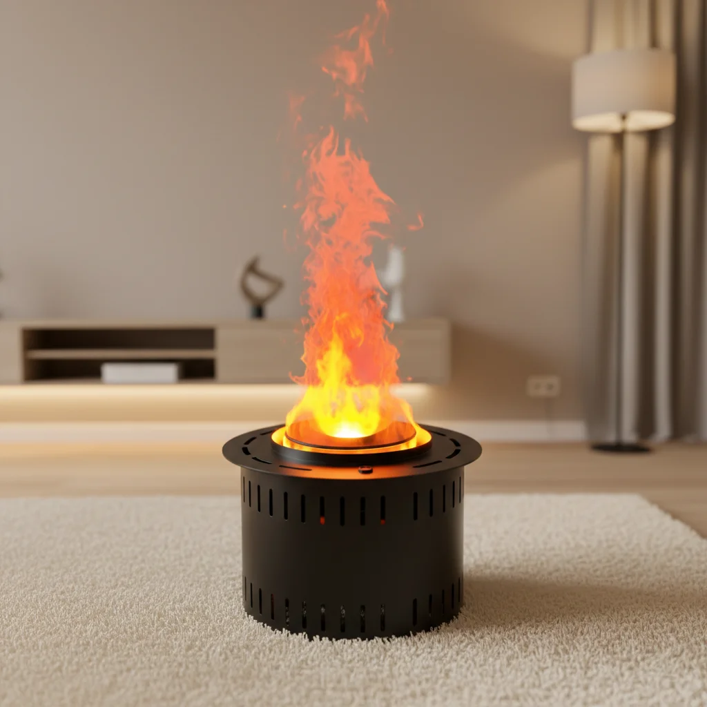 Electric Fireplace, Wall, 3D - detail 66