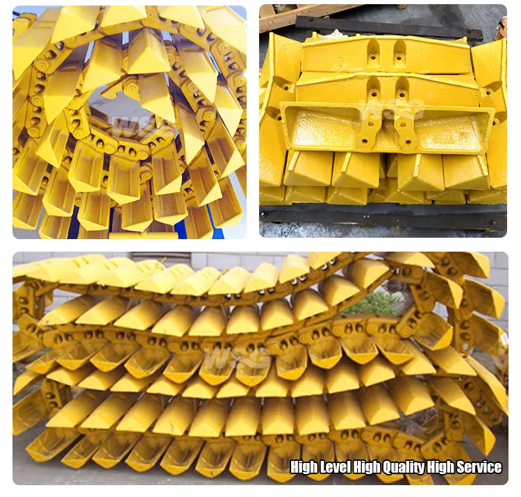 PC200 D9R EX120 Dozer  Single Grouser Track Shoes Plate Assy Manufacturer For Bulldozer Swamp Crane