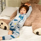 Pajama Pajamas Belalu Fall Wool Kids Pajama Set Boys Pajamas For Batman Homewear Children