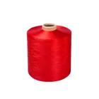 Polyester Yarn Manufacturers 150/48 Oeko-tex Nim/sim Dope Dyed Color Polyester Filament Dty Yarn 150/48