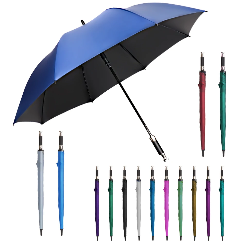 Golf Large Colorful Design Fashion Double Layer Supplier Windproof Manufacturer Sunshade Umbrella