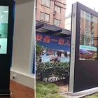 Stand Screen Lcd Display Outdoor 55 Inch Stand High Brightness Wifi Touch Screen Advertising Outdoor LCD Display