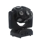 Lighting Disco Beam Led Stage Lights 18pcs Rgbw 4in1 Move Head Concert Stage Lighting Equipment Dj Disco Stage Lights