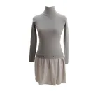 Gray Hot Sale Dress Hand Woven Full Sleeve Fashion Knitted Sweater Shorts Set Gray