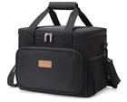 Cooler Adult 600D Oxford Aluminium Foil Insulated Thermal Lunch Bag Nylon Cooler Bag