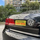 Car Customized Car Door Magnet Bumper Sticker For Advertising