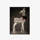 Christmas Motif Light 3D Reindeer Motif Lights LED Christmas