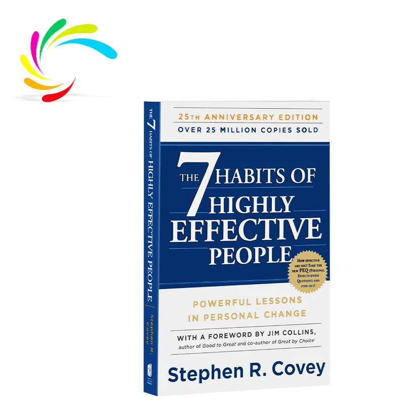 2022 New Arrival Latest Bestseller Stock Black And White Book Printing 7  Habits Of Highly Effective People Adults Reading Books - Buy Black And  White Printing Book,Stock Reading Books,Book Printing Product on