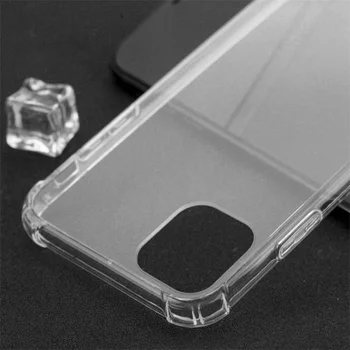 1.0mm TPU+Acrylic PC Hard Slim Transparent Mobile Phone Case for iPhone 13 12 mini 5 6 7 8 Plus X XS XR 11 Pro Max iPod Touch 5