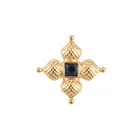China Rhinestone China Designer Statement Earrings Rhinestone Blue Rhinestone Earrings