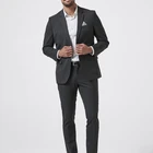 4 Grey Jacket 2021 Wholesales Customized Hot Selling Cheap 4 Season Grey In Men's Business Jacket From China