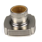 Zinc Tin Alloy Royal 3D Complex Different Material Zinc Tin Iron Alloy Luxury Perfume Crown Cap
