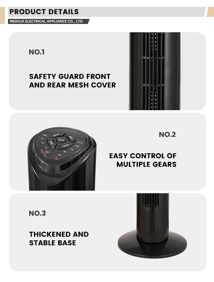 Tower Fan, 45W, 29-Inch, LED - detail 12