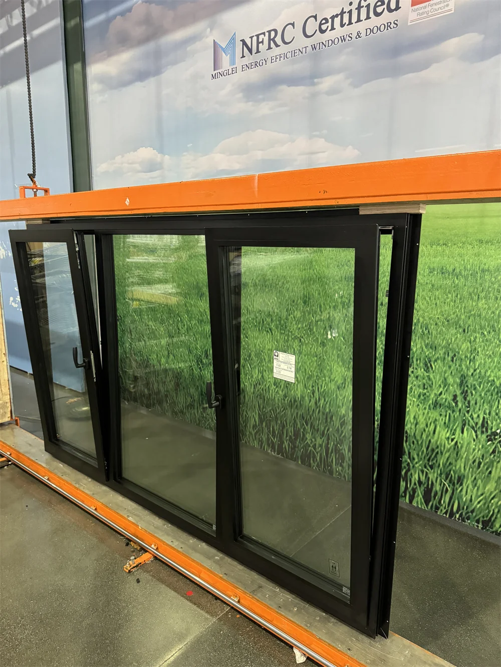 product energy star triple glass tempered casement window thermal break aluminum tilt and turn windows-6