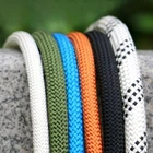 Outdoor high Strength Climbing Rope Static Rock Climbing Rope Escape Rope with hooks