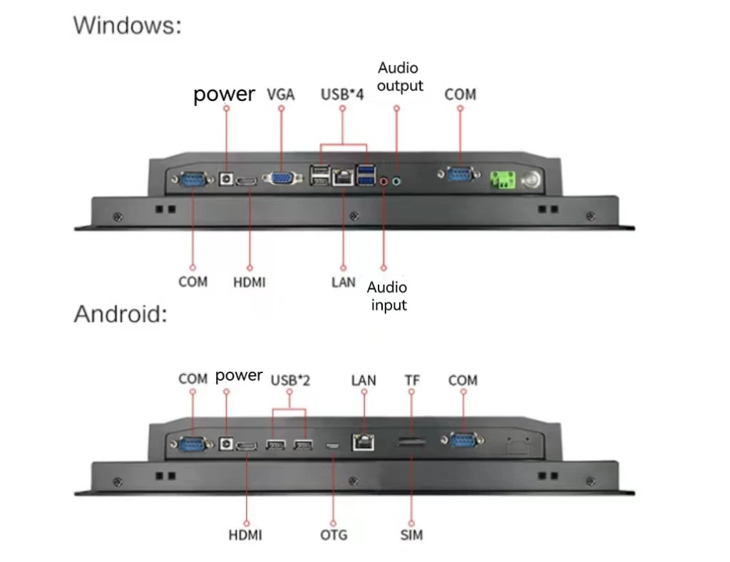 215 all aluminum industrial touch display android computer all in one machine intelligent outdoor wall mounted-10