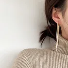 Earrings Gold 2021 Tassel Earrings Female Long Earrings Simple And Fashionable Wild Gold Earrings