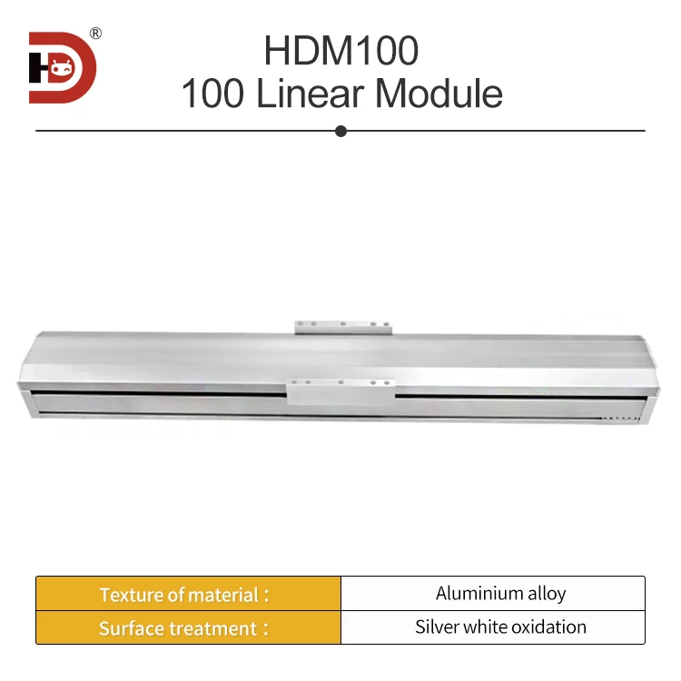100 Semi Enclosed Linear Module XYZ Three-axis High-precision High-speed Slider Slide Table Automated Robotic Arm details