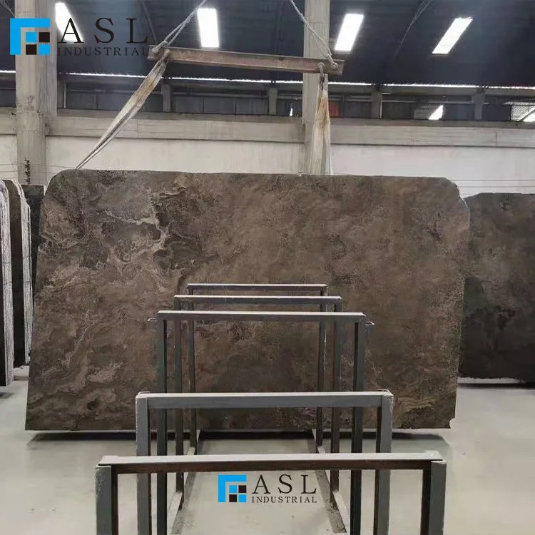 Moon Valley manufacturers direct gray marble natural imported stone custom background wall staircase