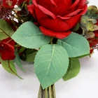 Rose Rose Factory Direct Sales 26cm Red Simulation Flowers A Bunch Of Eternal British Rose