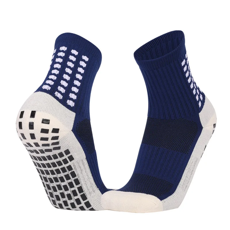Quality Comfortable Breathable Multi Color Thick Anti Slip Men Soccer Socks Football Grip Socks
