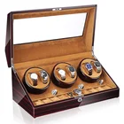 Watch Led Light Watches Time Partner Luxury Watch Winder With LED Light Display Watches Box