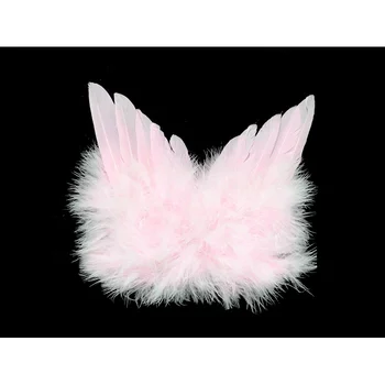 Factory Directly K2588 Free Sample Prime High Quality Fairy child white feather angel wings