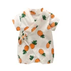Organic Clothes Breathable Soft Organic Cotton Short Sleeve Baby Jumpsuit Romper Clothes
