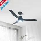 Room Fan A Fan 1stshine Dc Motor Modern Decoration Living Room 3 Solid Wood Blade Led Ceiling Fan