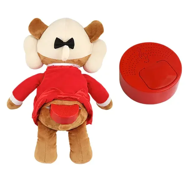 20 Second Red Heart Voice Recorder Christmas Sound Recording Device Recordable for Plush Bears Toy details