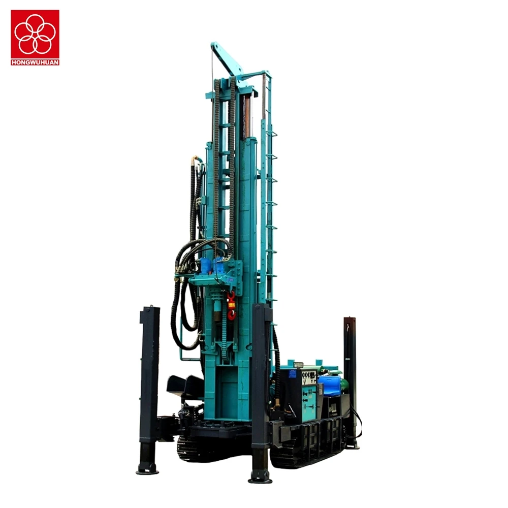 Hongwuhuan HWH450 450m Water Well Drilling Rig Machine High quality Hydraulic Crawler Water Well for sale