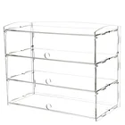 Shop Hot Sale Transparent PMMA Acrylic Display Cake Case For Bakery Shop