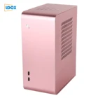 Computer Case LDCX U110 Pure Aluminum Vertical ITX Desktop Mini Computer Case