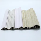 Pvc Calcium Powder Pvc Decorative Wall Moulding Trim Strip Line