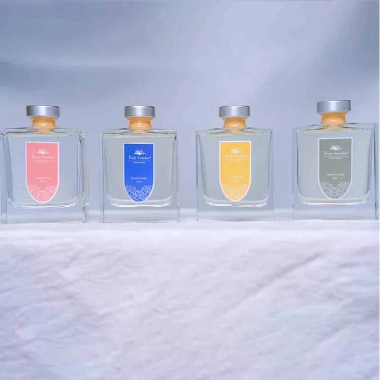 product eco friendly customizable private designed reed diffuser air freshener scented flameless diffusers-3