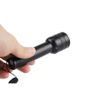 Outdoor Hand-held LED Flashlight Outdoor Lumen Waterproof LED Scalable Military Tactical Self-Defense Camping Flashlight