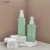 Cosmetic Personal Care Packaging 120ml Lotion Pump Packaging Green Personal Care Bottles Plastic with Dust-proof Cover