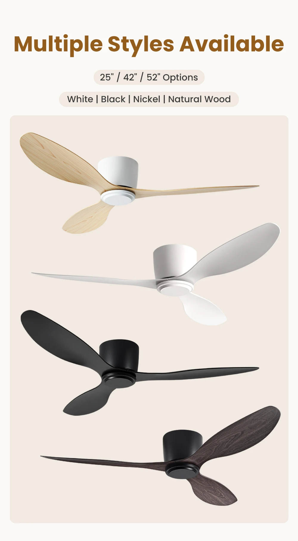 Ceiling Fan, BLDC, 30W, abs - detail 6