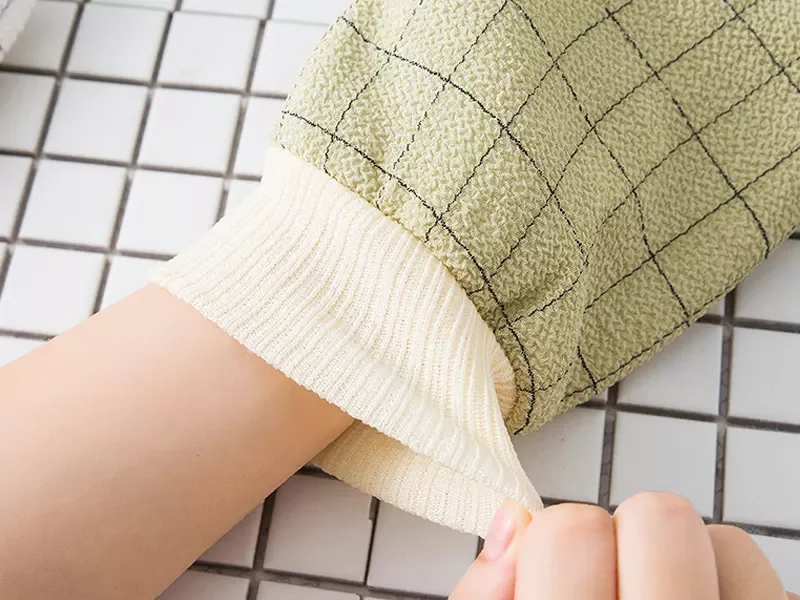 Exfoliating Spa Massage Dead Skin Remover Bath Gloves Viscose Fiber Scrub Bath Towel Remover Mitt Home Use