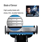 Blade Razor Triple Blade Whoelsale High Quality 3 Blade Razor Cartridges 4pcs Blade Replacement Spare For March III