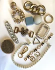 Shoe Shoes Decoration Pearl Diamond Metal Shoe Buckle Handmade Women's Shoes Jewelry Accessories Sandals Decoration