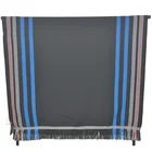 Scarf Scarf Cotton BLUE PHOENIX Shawl Scarf Yemeni 45%cotton 55% Polyester Woven Stripe Mantas Women