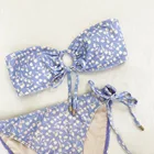 Beachwear Set Custom Beachwear Women Sexy Thong Swimwear Women Bikini Set Solid Color Bathing Suit