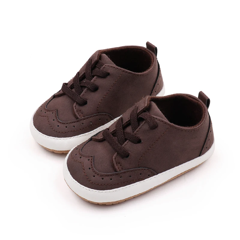 Ifants Elastic Solid Color Casual TPR Soft Rubber Soled Non-slip Baby Walking Toddler Shoes details
