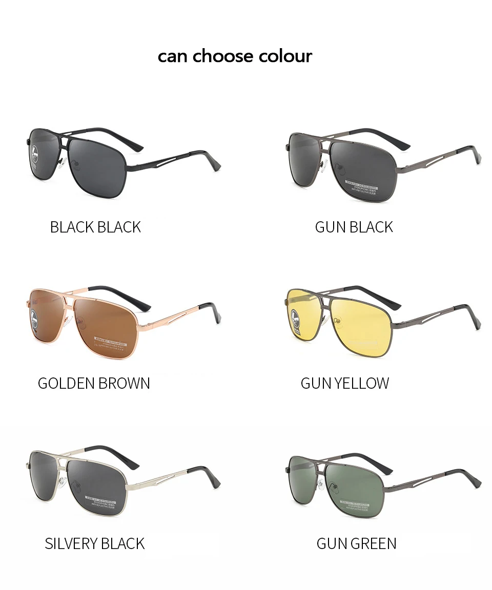 2023 Newest Polarized Metal Cutout Oval Driving Fishing Sunglasses