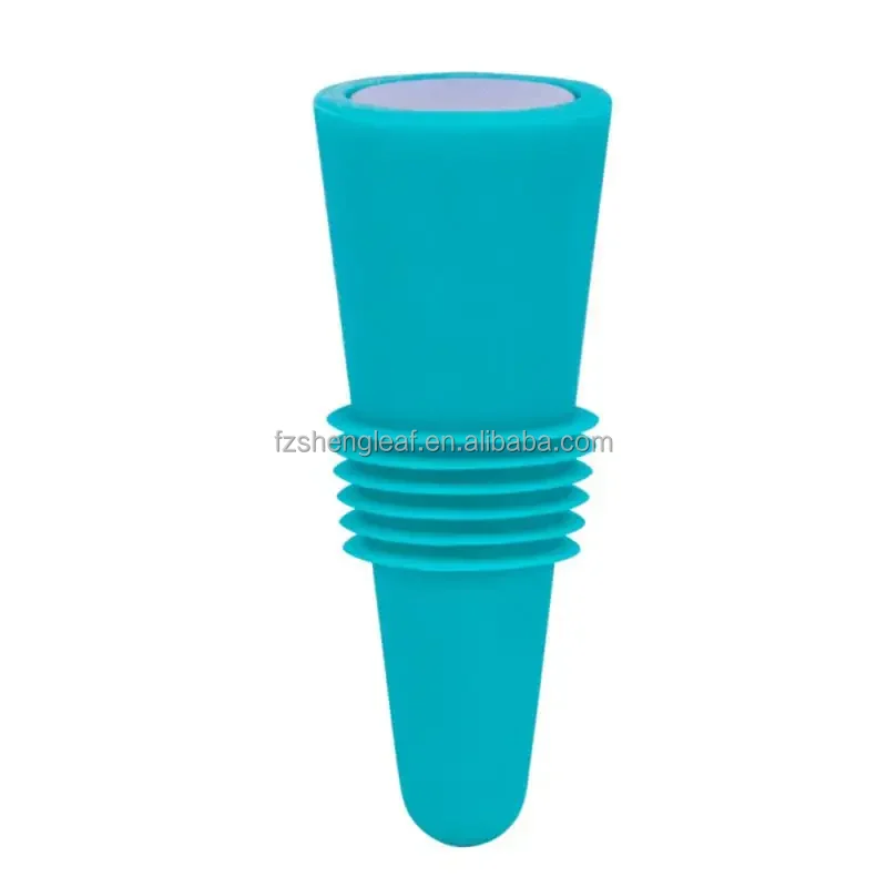 product customizable cork wine stopper zinc alloy and silicone leak proof bar wedding favors personalized beer cap shooter-1