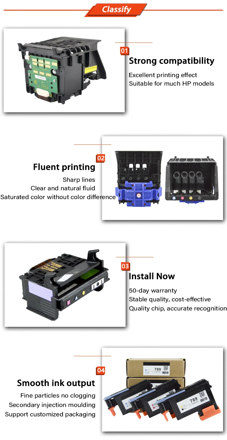 Original 70 Printhead For HP70 For HP Z5200 Z5100 Z5400 Z3200 Z3100 DesignJet InkJet Printer C9404 C9405 C9406 C9407 Print Head